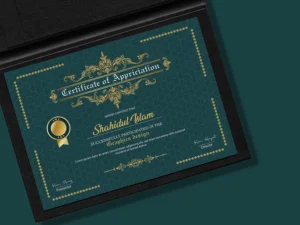 Professional Certificate Printing - Commemorate Achievements with Elegance