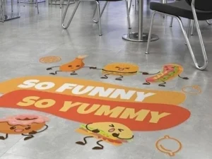 Custom Floor Stickers - Tailored Designs for Your Unique Spaces
