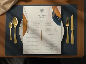 Custom Menu Card Printing - Tailored Designs for Your Unique Cuisine